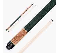 BAIZE MASTER McDermott USA G-Series Hybrid Maple and Carbon 2 Piece American Pool Cue with 13mm Navigator Tip and G-Core Shaft - Free Luxury MicroSuede Cue Towel (G338)