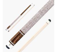 BAIZE MASTER McDermott USA G-Series Hybrid Maple and Carbon 2 Piece American Pool Cue with 13mm Navigator Tip and G-Core Shaft - Free Luxury MicroSuede Cue Towel (G224A)