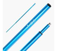 BAIZE MASTER Portable Extendable Bridge/Rest Stick for Snooker and Pool with Cross Head - Extends from 85cm to 155cm (Blue)