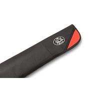 BAIZE MASTER RED FLASH Luxury Soft Case for 2pc Centre Jointed Cue & Mini Ext