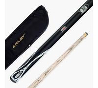 BAIZE MASTER Riley RONNIE O'SULLIVAN Endorsed Limited Edition Ash Snooker and English Pool Cue 9.5mm Leather Tip - 57 Inch, 17-19oz (ARG-53 with Soft Case)