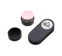 BAIZE MASTER Rubber T-MAG Double Magnetic Square & Round Snooker Chalk Holder with Pocket Clip Action - comes complete with one piece of Taom Chalk (Taom Pink Pyro)