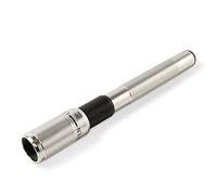 BAIZE MASTER SILVER MINI Flash Light Metal Push On Extension for American Pool Cues