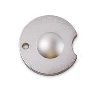 BAIZE MASTER SILVER ULTIMATE TIP NIP Snooker Pool Cue Tip Shaper Sanding Tool (Silver)