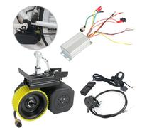 BAIZIFU DIY Electric Bike Conversion kit 250W Brushless Motor and Controller,Electric Bike Booster kit Waterproof Ebike Conversion Kit Friction Drive Bicycle Kit (36V-48V for (16-26 inch Bicycle))