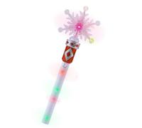 Baizongyang Light Up Wand,New Super Bright Flashing Star Wands,Magic Wand Rotating Toy for Girls and Boys christmas & birthday gift （red）