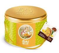 BAJ MILANO 1768 - Artifgianal Panettone with Pineapple - 1 kg - In Historical Tin Box with Historical Book on the Recovery of the Baj Brand and Confettera Baj.