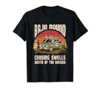 Baja Bound Surf Trip Mexico Sunset T-Shirt