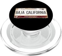 Baja California Mexico License Plate Travel Vacation Beach PopSockets PopGrip for MagSafe