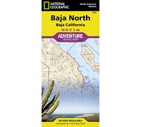 Baja California North Map | National Geographic Adventure Map 3103 | Waterproof, Tear-Resistant | Ensenada, Tijuana, Sea of Cortez | Baja Off-Road, ... Adventure Map (Adventure Map (Numbered))