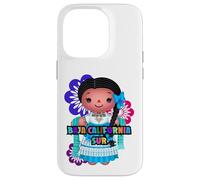 Baja California Sur Muñeca Lelé, Handmade Mexican Rag Doll Case for iPhone 14 Pro