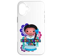 Baja California Sur Muñeca Lelé, Handmade Mexican Rag Doll Case for iPhone 16 Plus