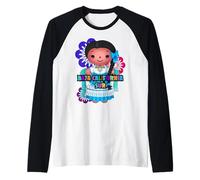 Baja California Sur Muñeca Lelé, Handmade Mexican Rag Doll Raglan Baseball Tee