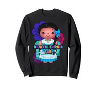Baja California Sur Muñeca Lelé, Handmade Mexican Rag Doll Sweatshirt
