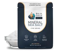 Baja Gold Mineral Sea Salt - Fine Grind - Unrefined MineralRich Low in Sod