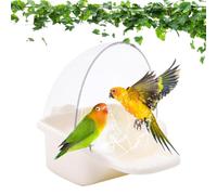 BAJA PARROT CAGE - Bird Bird Hygiene Bass, Habitat Toilet Chamber | Cleaning Spa, Feather Wash Compartment, Water Play Unit Nesting Shelter, Est