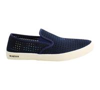 Baja Portal Slip-On Blue Nubuck Leather Shoes Seavees Blue 9