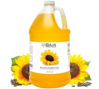 Baja Precious - High Oleic Sunflower Oil, 1 Gallon Jug - Expeller Pressed, Wonderful in the Kitchen, Amazing on Your Skin and a Million Other Uses, Bottled in the USA