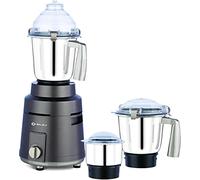 Bajaj Herculo Indian Mixer Grinder 1000W Brown|100% Copper Motor |3 Stainless Steel Jars| Multifunctional Blades|Extra International Adaptor|1-Month Warranty|2 Year Motor Warranty