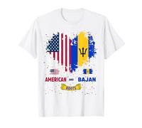 Bajan American Themed Outfit Ideas For Kids Bajan Roots T-Shirt