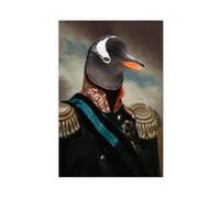 BAJHTGHG Altered Art Penguin Print Canvas Poster Wall Art Print Picture Paintings 20x30inch(50x75cm)