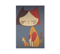 BAJHTGHG Calico Whispers Canvas Poster Wall Art Print Picture Paintings 08x12inch(20x30cm)