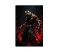 BAJHTGHG In The Terrifying, Dark, Bloody Hell of The Tiger Man Canvas Poster Wall Art Print Picture Paintings 16x24inch(40x60cm)