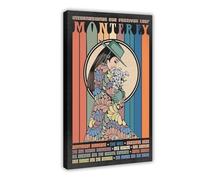 BAJHTGHG Monterrey International Popular Music Festival Canvas Poster Wall Art Print Picture Paintings 16x24inch(40x60cm)