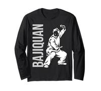 Bajiquan Kung Fu Chinese Martial Arts Eight Extremities Long Sleeve T-Shirt