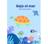 Bajo el Mar: Libro para colorear