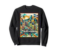 Bajos De Haina Dominican Republic Family Trip Retro City Sweatshirt