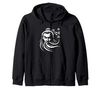 Bak Mei Pai The White Eyebrow Master Zip Hoodie