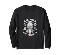 Bak Mei The White Eyebrow Grandmaster Kung Fu Long Sleeve T-Shirt
