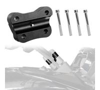 BAKAFOH Aluminum 1 1/4" Rise Handlebar Riser Kit For Can Am Spyder F3 / F3-L / F3-S / F3-T (All Years), Spyder RT RT-L (2020+) Handle Bar Riser Accessories
