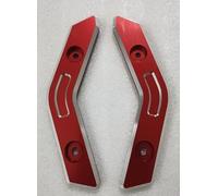 BAKAFOH F3 Aluminum Windshield Molding Decor Trim Kit,Windscreen Stabilizer for Can Am Spyder F3 Models Accessories (Red Style)