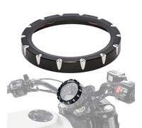 BAKAFOH Motorcycle Speedometer Trim Ring Cover Instrument Gauge Bezel for Indian Scout 2015-2024,Scout Bobber 2018-2024 Models Accessories(CNC Cutting Edge Style)