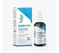 BAKE 0.3% Retinol Face Serum With Multi Peptides For Anti Aging,Reduces Fine Lines & Wrinkles, Increases Collagen Production | Beginner Friendly Serum | 30Ml