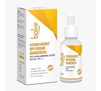 BAKE 2% Hyaluronic Acid Face Serum Sunscreen Spf 50 Pa+++ With Niacinamide & Willowbark Extract | Broad Spectrum Sunscreen | Prevents Sun Tan & Restores Skin Barrier | 30Ml