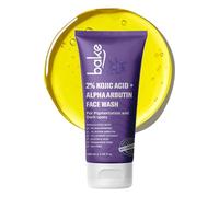 BAKE 2% Kojic Acid Brightening Face Wash With Alpha Arbutin & Niacinamide | De-Tan Face Wash | For Pigmentation, Dark Spots & Tan Removal | Anti Pigmentation Daily Wash - 100Ml