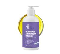 BAKE 2% Kojic Acid Brightening Face Wash With Alpha Arbutin & Niacinamide | De-Tan Face Wash | For Pigmentation, Dark Spots & Tan Removal | Anti Pigmentation Daily Wash - 100Ml
