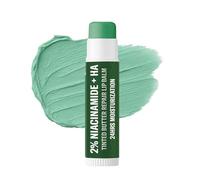 BAKE 2% Niacinamide + Hyaluronc Acid Tinted Butter Brightening Lip Balm 24 Hour Moisturization | For Dark, Pigmented, Dry, Flaky Lips | De-Tan Lip Balm - 5G