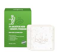 BAKE 2% Salicylic Acid Soap (2 Pcs) Scrub Treatment With Niacinamide For Body & Back Acne, Reduces Strawberry Legs | Fades Dark Spots | Non Drying Formula | Soap For Men & Women | 100G X 2