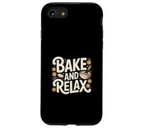 Bake And Relax Funny Home Baking Kitchen Quote Case for iPhone SE (2020) / 7/8