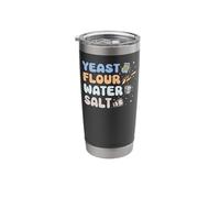 Bake Baking Bread Flour Yeast Flour Water Salt Stainless Steel Insulated Tumbler