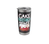 Bake Baking Cake Cake is Always The Answer The Question is Stainless Steel Insulated Tumbler