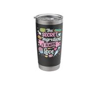 Bake Baking Cake Cupcake The Secret Ingredient is Always Stainless Steel Insulated Tumbler