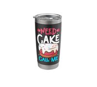 Bake Baking Cake Need Cake Call Me Stainless Steel Insulated Tumbler
