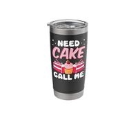 Bake Baking Cake Need Cake Call Me Stainless Steel Insulated Tumbler