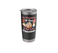 Bake Baking Christmas Gingerbread Man Cupcake Cake It's Stainless Steel Insulated Tumbler
