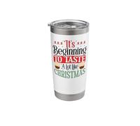 Bake Baking Christmas Gingerbread Man It's Beginning to Stainless Steel Insulated Tumbler